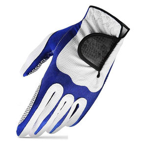 Gants de golf personnalisables avec logo, unisexes, en cuir synthétique de haute qualité, pour les mains gauche et droite, logo et design personnalisés - Product Image 1