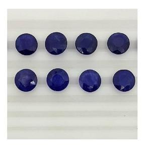 พลอยสปิเนลสีน้ำเงินคอร์นฟลาวเวอร์ธรรมชาติคุณภาพดีที่สุด ขนาด 3-6 มม. ทรงคุชชั่น น้ำหนักเบา สำหรับทำเครื่องประดับ - Product Image 2