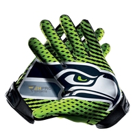 Guantes Personalizados para Receptor de Fútbol Americano, Impermeables, para Mano Derecha, Ligeros, con Logotipo Personalizado, Venta al Por Mayor