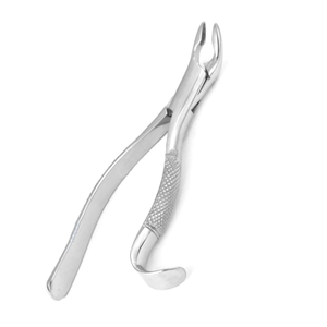 คีมถอนฟันแบบแมนนวลของอเมริกา หมายเลข เครื่องมือถอนฟันกรามบน 85A สำหรับการผ่าตัดทางทันตกรรม ทำจากสแตนเลส ออกแบบตามหลักสรีรศาสตร์ - Product Image 6