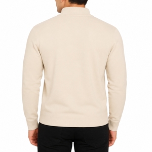 Suéter de Punto con Cierre de Cremallera para Hombre, Elegante, de Primera Calidad, Informal, para Invierno, Personalizable en Color y Logotipo, Lana/Acrílico - Product Image 2