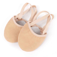 Sepatu Balet Ringan Custom Wanita Pria Anak Sol Kulit Kanvas Lembut OEM Pabrik Langsung Grosir Warna Logo Custom