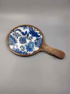 Juego de cubiertos desechables de madera con diseño floral, 160 mm, cuchara, tenedor y cuchillo de madera de abedul, biodegradables y compostables, para catering. - Product Image 3