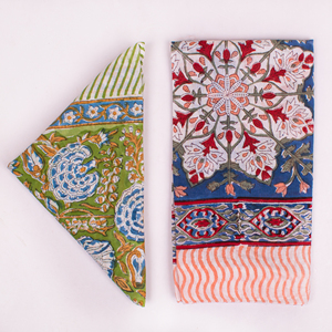 Luxury Style Bohemian Summer Collection Handmade Eco-Friendly Breathable Cotton Poplin Multi Printed <b>Bandana</b> Craftjaipur Hand - Product Image 5