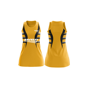 Jersey de Netball para Pedidos al por Mayor |   Uniforme de Netball Sublimado con Logotipo, Nombre y Número del Equipo |   Poliéster Transpirable - Product Image 4
