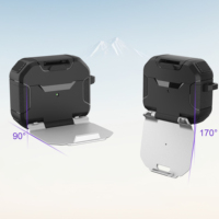 Casing Earphone TPU & PC Mewah Anti Benturan untuk 1/2/3/Pro (Generasi ke-3) Multi Warna