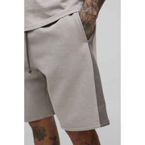 Conjunto Deportivo de 2 Piezas para Hombre, Estilo Urbano, 360g, Algodón, Pantalones Cortos Deportivos y Camiseta, Transpirable - Product Image 6