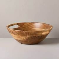 Nouveautés : Bol en bois au design minimaliste, grain de bois naturel, pour servir les aliments, cadeau, décoration écologique, décoration classique