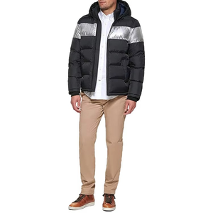 Custom Puffer <b>Jackets</b> for <b>Men</b> Wholesale Clothing Custom <b>Men</b> Casual Puffer <b>Jackets</b> - Product Image 4