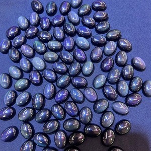 CABS Cutting Cabochon NaturalRainbow Obsidian Oval Gem for Diy <b>Ring</b> Gem Jewelry - Product Image 6