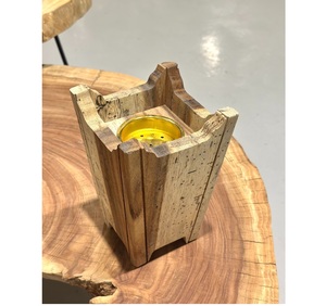 Natural Wood Incense <b>Burner</b> Holder Resin Incense Bowl Aromatherapy Diffuser Rustic Desktop Decor - Product Image 4