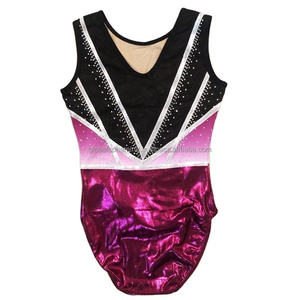 Justaucorps de gymnastique en spandex pour filles justaucorps de gymnastique en gros 2025 - Product Image 5
