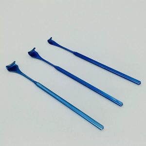 Retractores Manuales de Titanio para Párpados, Juego de 3 Piezas, Reutilizables, Kit de Instrumentos para Sujetar Tejido de Párpados en Cirugía Oftálmica - Product Image 3