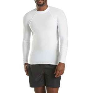 Maillot de compression à manches longues 100% polyester/spandex séchage rapide – Vente en gros - Product Image 2