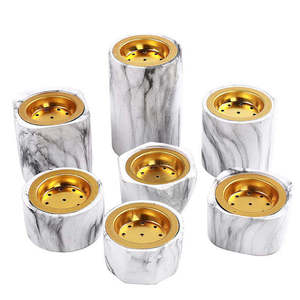 Epoxy Resin Bakhoor burner For Ramadan Eid Festive Gift Square Shaped Mabkhara Customized Hot Selling <b>Incense</b> Burner - Product Image 5