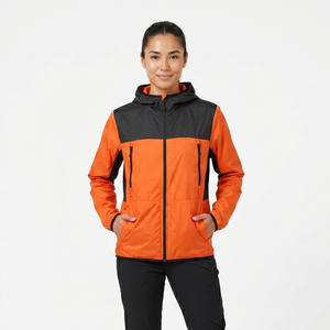 <b>Women's</b> Windbreaker <b>Jacket</b> / Chest Pocket Zipper Waterproof Zip Hood <b>Jacket</b> \ <b>Lightweight</b> Windbreaker Hood <b>Jackets</b> <b>Womens</b> - Product Image 1