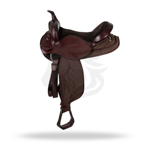 Western Trail Saddle Horse Riding Saddle Equestrian <b>Equipment</b> - Product Image 1