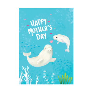 3D pop up Card <b>Handmade</b> Greeting Card Cute Dolphin Theme Pop up Cards 3D Mother Day Card Pop Up Dolphin Mother <b>Paper</b> Craft - Product Image 4