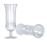 Flûtes à champagne en plastique de 14 oz PS, verres à champagne incassables