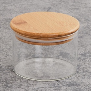 Stackable Borosilicate <b>Glass</b> Storage Jar Airtight Lid Kitchen Food <b>Container</b> Pantry Organizer - Product Image 1