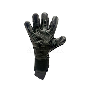 Guantes de Portero de Cuero de Alta Calidad, Colores Personalizados, Logotipo, Impermeables, Correa de Muñeca Ajustable, Transpirables, Fútbol Profesional - Product Image 5