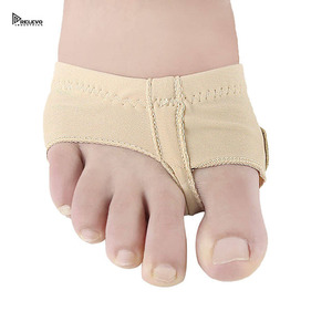 Chaussures de danse à demi-semelle personnalisées en tissu extensible avec logo imprimé pour la danse, pour commande en gros - Product Image 5