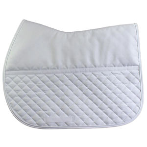 Tapis de selle anglais en coton respirant personnalisé, doux, conçu pour un confort et un soutien optimaux, idéal pour l'entraînement et le saut d'obstacles, qualité supérieure. - Product Image 4
