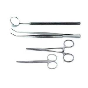 Juego de Instrumentos Quirúrgicos Dentales de Acero Inoxidable para Extracción de Suturas, Manual, Premium, 4 Piezas, de Dentavex - Product Image 2