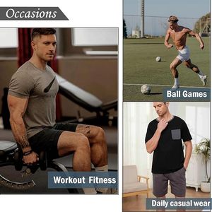 Shorts en mesh pour homme, entrejambe 6 pouces/9 pouces, shorts de sport respirants pour la gym et les entraînements, toutes les couleurs sont disponibles. - Product Image 6