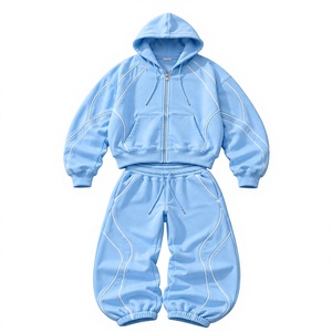 Wholesale OEM Mens <b>Tracksuit</b> <b>Retro</b> Streetwear <b>Tracksuit</b> Mens Custom Sportswear <b>Tracksuit</b> Low MOQ USA - Product Image 1