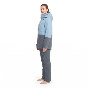 Combinaison de ski d'hiver coupe-vent pour femme, veste de neige imperméable et chaude à capuche, vêtements de sport de plein air - Product Image 3