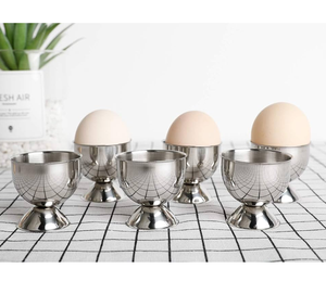 ที่วางไข่ต้มสแตนเลสดีไซน์พิเศษ คุณภาพดี สำหรับโต๊ะอาหารเช้า ขายส่ง - Product Image 2