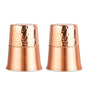 Seamless Copper Glass Tumbler Manufacturer Ayurvedic Drinking Water Cup Bulk Supply Export <b>Drinkware</b> - Product Image 4