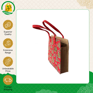 Distribuidor Confiable Vende Bolsas de Compras de Yute Ecológicas 100% con Diseño Moderno, Libres de Azo, Impresas y Reutilizables con Asa Integrada - Product Image 4