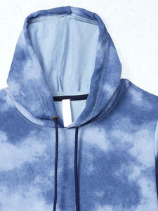 Chándal Informal con Capucha para Mujer, Talla Grande, Diseño Moderno, 100% Algodón, para Entrenamiento y Deportes, Corte Holgado, Invierno, Hecho a Medida - Product Image 5