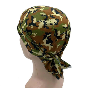 Bandana carré en coton respirant à imprimé camouflage numérique, accessoire de mode décontracté pour toutes les saisons - Product Image 2