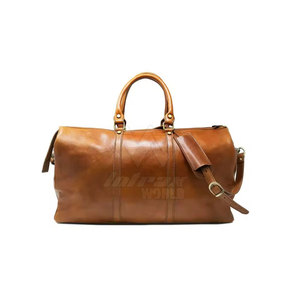Bolsa de Viaje de Cuero Elegante y Resistente, Ideal para Viajes de Negocios y Vacaciones, con Transporte Cómodo - Product Image 2