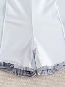 กางเกงว่ายน้ำชาย แห้งเร็ว ลายดอกไม้ ชุดชายหาด ความยาวระดับเข่า น้ำหนักเบา ระบายอากาศได้ดี กันน้ำ ผ้าทอ ทรงพอดีตัวสำหรับฤดูร้อน - Product Image 3