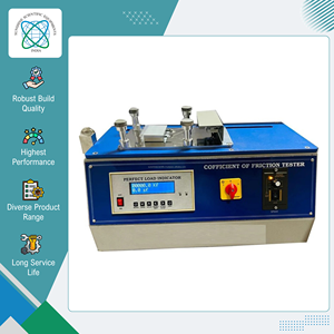 Machine d'essai de coefficient de friction 100 % qualité garantie, très vendue, avec une vitesse de 150 mm/minute, du premier exportateur indien - Product Image 4