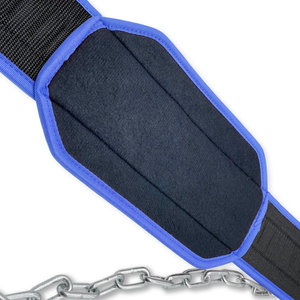Ceinture de dips robuste avec chaîne en acier pour la musculation, les tractions lestées, les dips et l'entraînement de force – Équipement de gym - Product Image 4