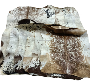 Cabeza de piel de cabra de vitela natural Animal completo con uso de cabello para Djembes Tambor Africano Shaman Drums Bodhrans - Product Image 6