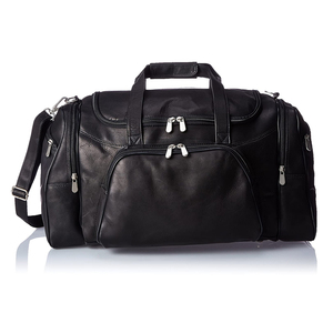 Wholesale Price Customized Logo <b>Duffle</b> <b>Bags</b> Best Selling Solid Color Genuine <b>Leather</b> <b>Duffle</b> <b>Bag</b> for Outdoor Wear - Product Image 2