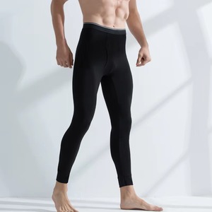 Leggings de Compresión para Hombre con Logotipo Personalizado, Cintura Elástica, Transpirables, de Secado Rápido, Spandex/Poliéster, Ropa Deportiva con Rodilleras - Product Image 2