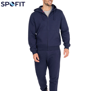 Custom Logo Men's Zipper Hoodie Heavyweight Cotton Fleece Blank Full Zip <b>Up</b> Hoodies Men's New Style Pullover Hoodies for <b>Boys</b> - Product Image 3