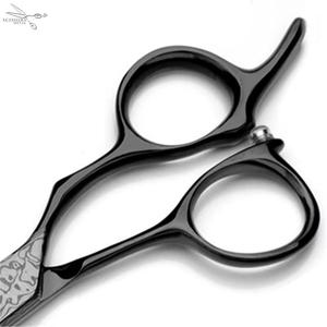 Ciseaux de coiffure professionnels en acier inoxydable 440C, lame tranchante, manche long, pour droitiers, ciseaux de coupe de cheveux - Product Image 6