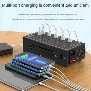 Sistema de conversión de energía multipuerto OEM/ODM 300W (PCS) Cargador multifunción con 10 20 30 40 50 60 puertos - Product Image 5