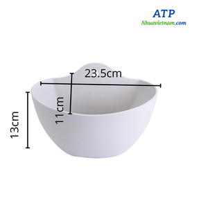 [Chaud pas cher] Pot de fleur mural demi-cercle Pots de fleurs en plastique rugueux - Product Image 4