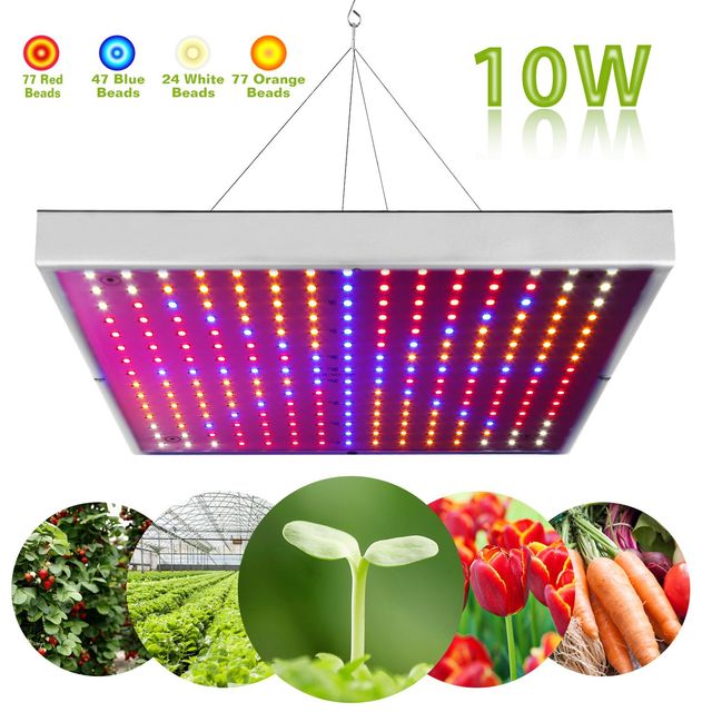 LED Full Spectrum Grow Light 225 LEDs Hanging Indoor Plant Grow Lamp for Indoor Use