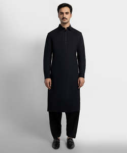 Traje Salwar Kameez de Algodón Transpirable Personalizable, Moda 2026, Venta al Por Mayor de Fábrica, Ropa Casual para Hombre, Estilo Pakistaní para Bodas, Fiestas y Eid - Product Image 3