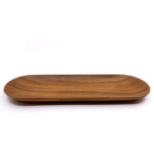 Plateau en bois de mangue écologique, planche de service durable, vaisselle en bois réutilisable, cuisine, salle à manger, restauration, hôtellerie, traiteur - Product Image 1